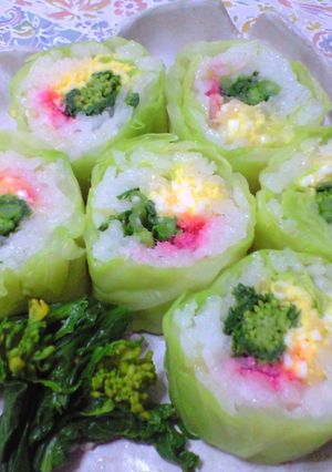 春キャベツで*spring roll～*-レシピのメイン写真