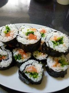 韓国のりの巻き寿司-レシピのメイン写真