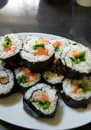 韓国のりの巻き寿司-レシピのメイン写真