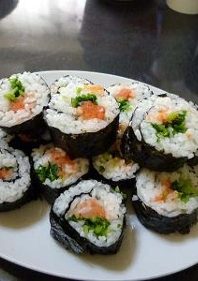 韓国のりの巻き寿司-レシピのメイン写真