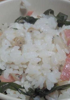 じゃことベーコンと大葉のまぜご飯-レシピのメイン写真