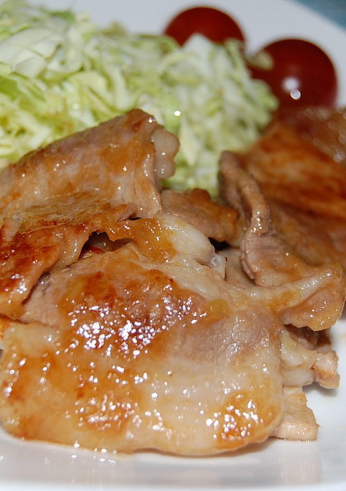 混ぜて焼くだけ　豚のみそ生姜焼き-レシピのメイン写真
