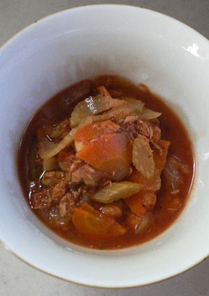 セロリとツナのコクうまトマト煮-レシピのメイン写真