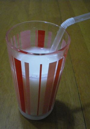 シュワシュワ飲むヨーグルト-レシピのメイン写真