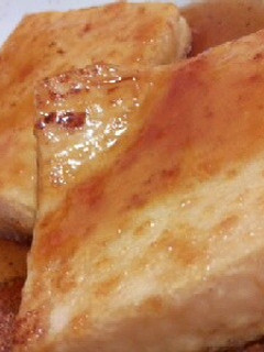 ★木綿豆腐の甘辛照り焼き★-レシピのメイン写真