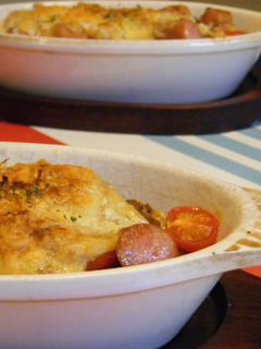 コロコロ野菜の焼きカレードリア♪-レシピのメイン写真