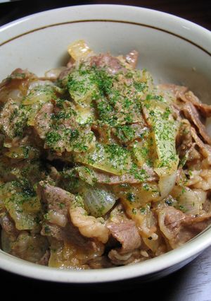 春限定！新玉牛丼-レシピのメイン写真