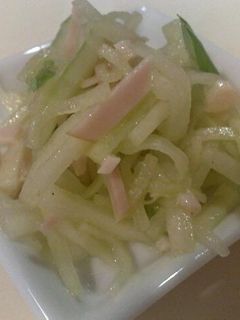 ハムと大根のマリネ-レシピのメイン写真