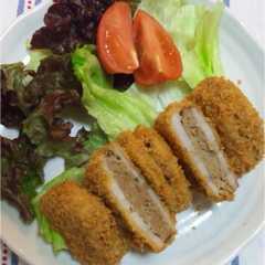 รูปของ 簡単★れんこんの肉はさみフライ