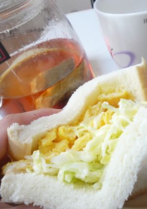 名古屋風☆たまごサンド-レシピのメイン写真