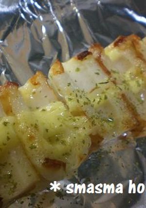 お弁当にあと１品☆楽チンちくわマヨ焼き-レシピのメイン写真