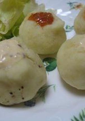 ポテトサラダで どれにしようかな♪-レシピのメイン写真