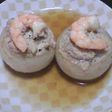 簡単♪かぶとエビのすり身蒸し団子♡