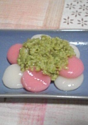 簡単♪冷凍枝豆でずんだ餅♡-レシピのメイン写真