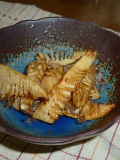 筍の醤油炒め-レシピのメイン写真