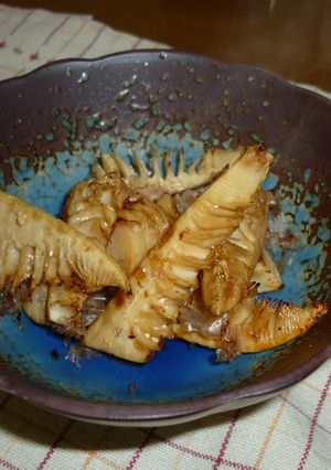 筍の醤油炒め-レシピのメイン写真