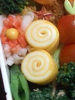 お弁当に♡卵とチーズのくるくる-レシピのメイン写真