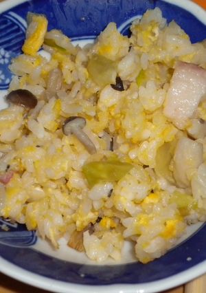 レタスしめじチャーハン☆中華風味-レシピのメイン写真