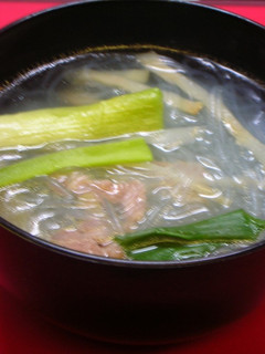 台湾家庭料理☆ザーサイ&春雨のスープ-レシピのメイン写真