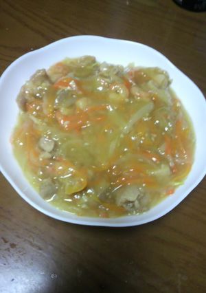 鶏肉とえびの中華炒め-レシピのメイン写真