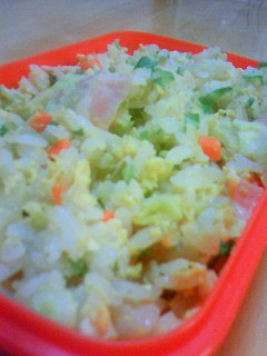 レンジで5分♪簡単&ヘルシー炒飯-レシピのメイン写真