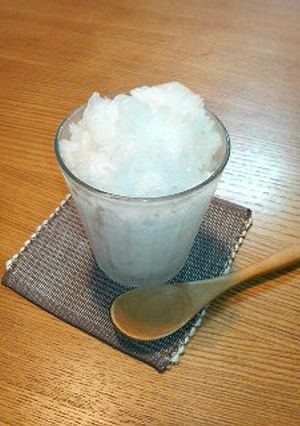 簡単！！カルピスかき氷-レシピのメイン写真