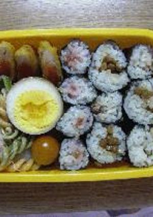 幼稚園弁当(２００３年９月)-レシピのメイン写真