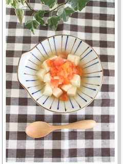 【離乳食 後期】豆腐のトマト煮込み-レシピのメイン写真