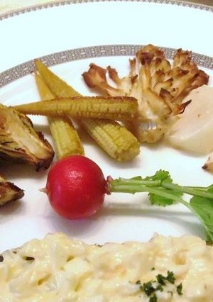 石窯ドームでオリーブオイルの焼き野菜☆-レシピのメイン写真
