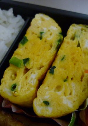 ネギ入り卵焼き-レシピのメイン写真
