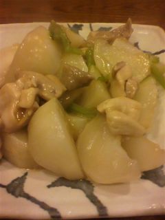 カブと鶏肉の煮物-レシピのメイン写真