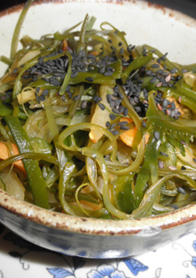 大根と茎わかめのきんぴら炒め-レシピのメイン写真