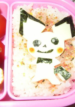 チーズでピチュー弁当！-レシピのメイン写真