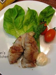 キューピータルタルソースで長芋の肉巻き-レシピのメイン写真