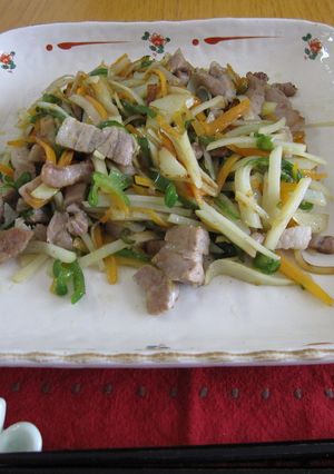 野菜たっぷり☆メークインと豚バラ炒め-レシピのメイン写真