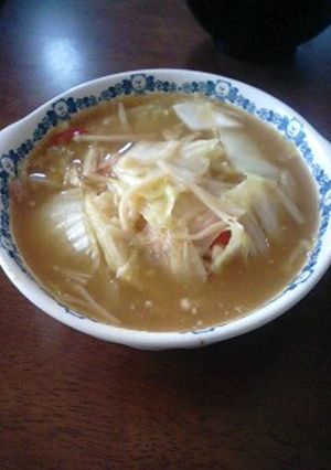 楽々☆カレーの後のお鍋deスープ-レシピのメイン写真