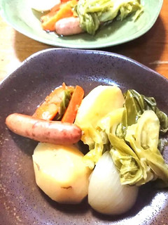 簡単キャベツのポトフ-レシピのメイン写真