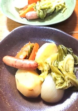 簡単キャベツのポトフ-レシピのメイン写真