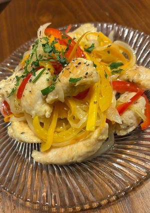 鶏ささみのエスカベッシュ-レシピのメイン写真