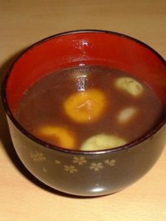 すごくおいしい!ほっこり^^ある日のおしるこ-レシピのメイン写真