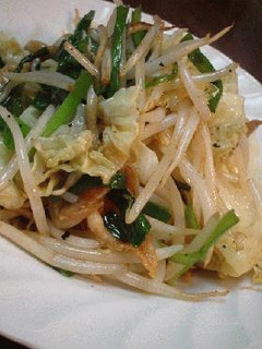 シンプル!「鶏脂で炒める野菜炒め」-レシピのメイン写真