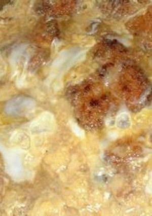 すごくおいしい！チキンカツとじ-レシピのメイン写真