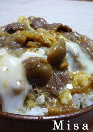 ネバネバコンビ納豆なめ玉牛入り丼-レシピのメイン写真