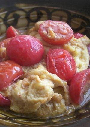 簡単中華　トマトと卵の炒め物-レシピのメイン写真