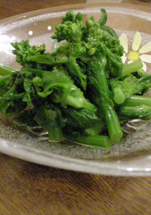あれ？おいしい！菜の花のおひたし-レシピのメイン写真