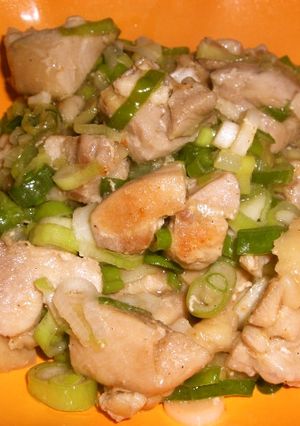 鶏肉のねぎ塩炒め　絶品！-レシピのメイン写真