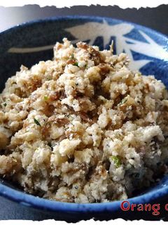 くぎ煮とクリチのおから混ぜご飯-レシピのメイン写真