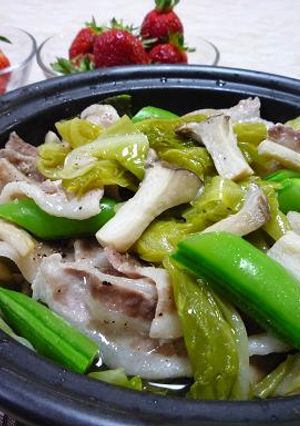 春野菜と豚肉の炒め蒸-レシピのメイン写真