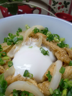焼肉味のきつね丼-レシピのメイン写真