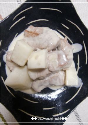 豚ヒレのゆず胡椒クリーム煮-レシピのメイン写真
